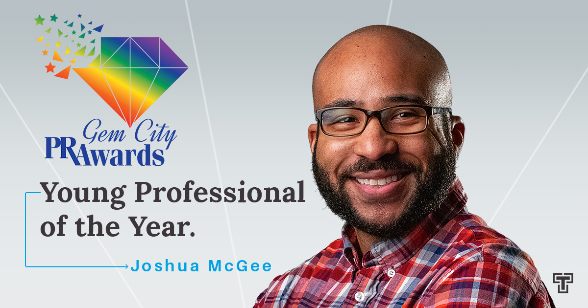 Josh McGee wins PRSA Dayton's 2022 Young Professional of the Year